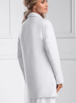 Manteau mariage hiver chic