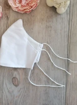 Masque personnalisable Blanc
