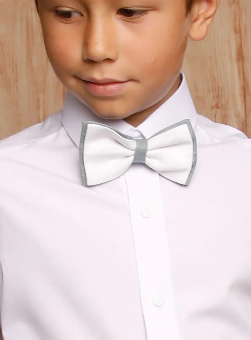 Noeud papillon lin garçon collection Noam