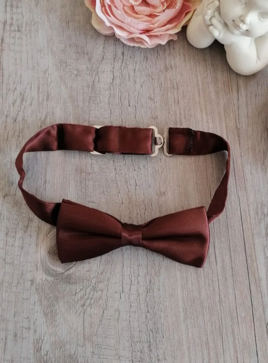 Noeud papillon satin pour enfant