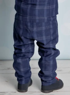 Pantalon bébé et petit garçon Mario Bleu marine