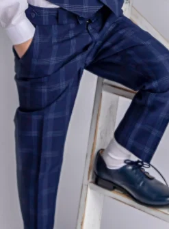 Pantalon écossais Mario garçon