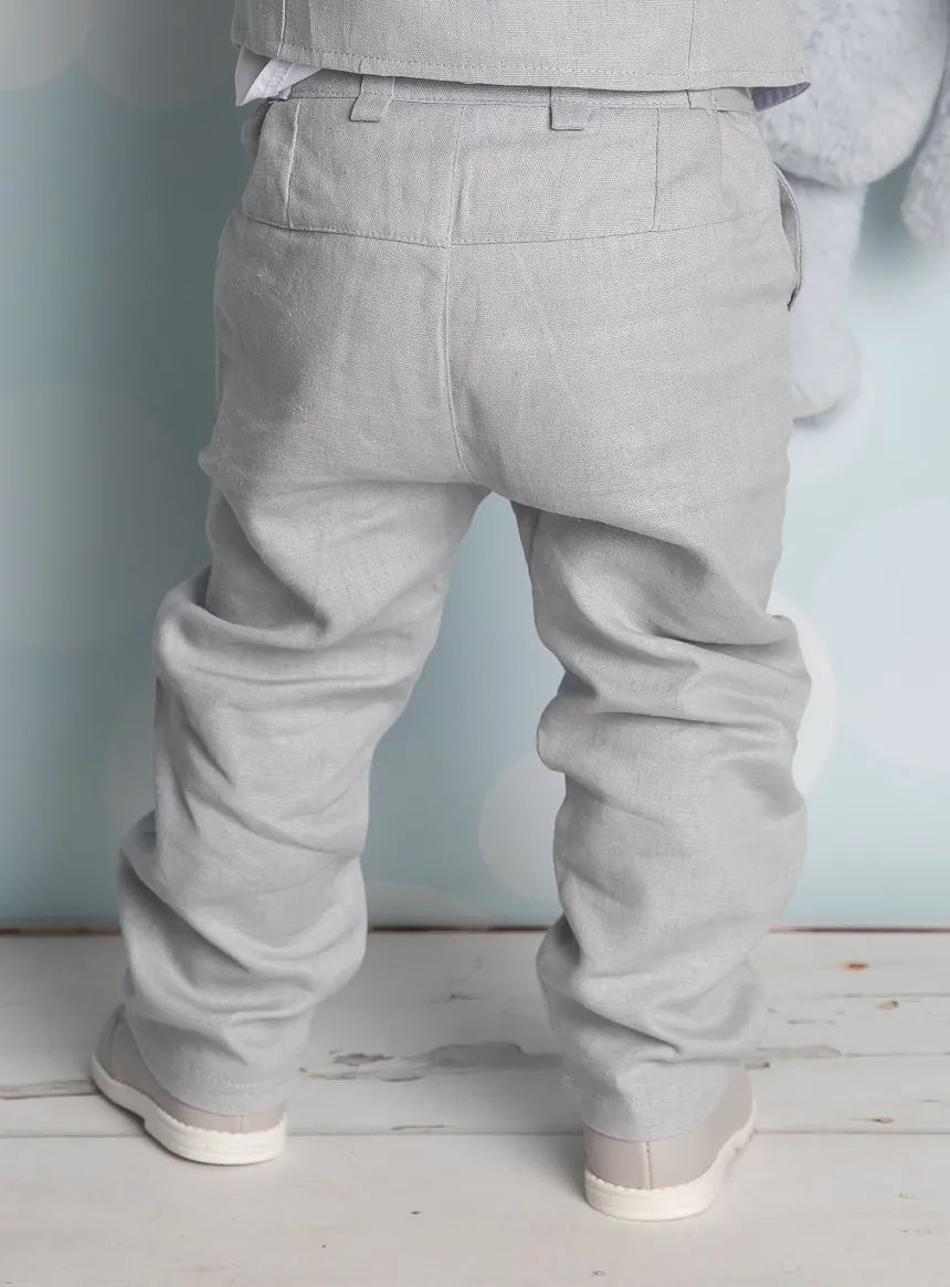 Pantalon en lin bébé et petit garçon Pierre
