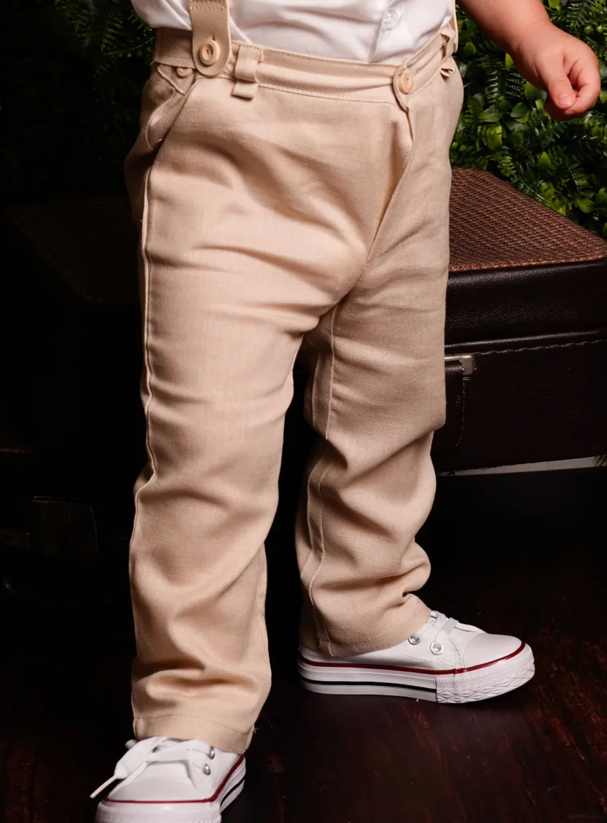 Pantalon en lin garçon - collection Noam