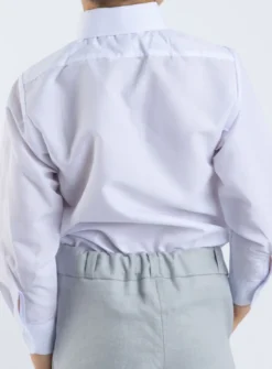 Pantalon en lin gris garçon