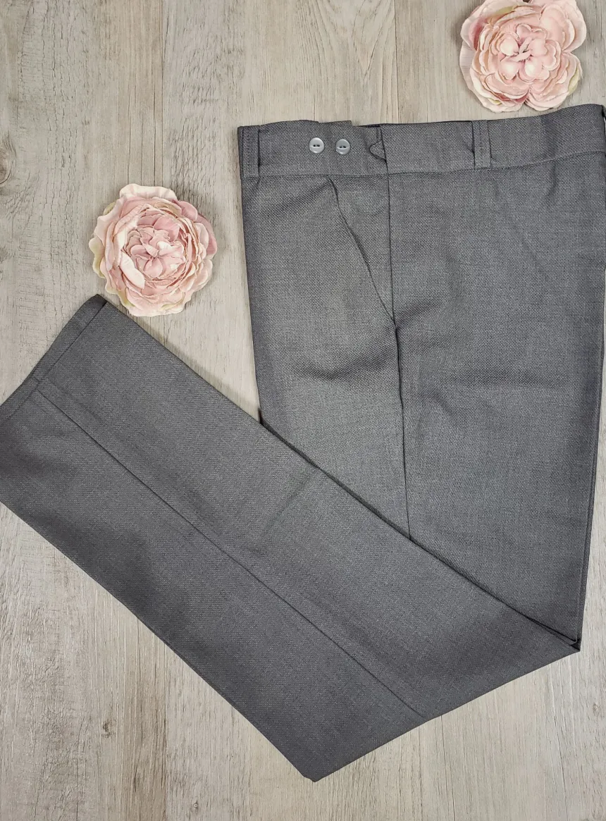 Pantalon garçon gris anthracite collection Alexander