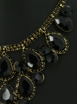 Parure bijoux collier + boucles