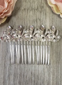 Peigne cheveux avec strass