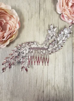 Peigne cheveux feuilles