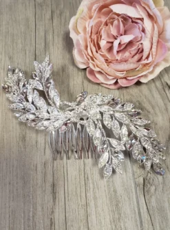 Peigne cheveux feuilles