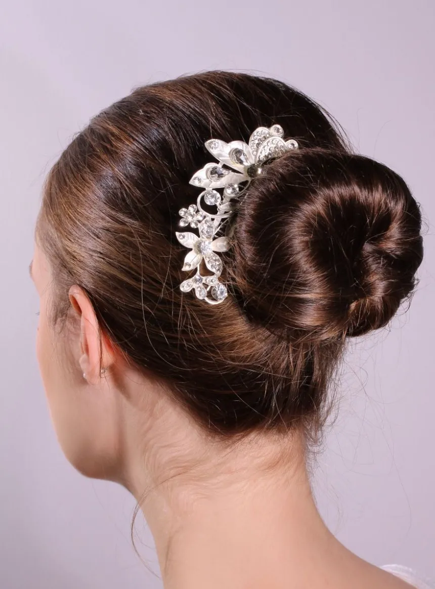 Peigne cheveux strass