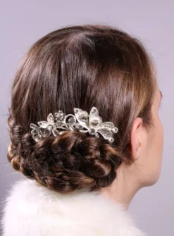 Peigne cheveux strass