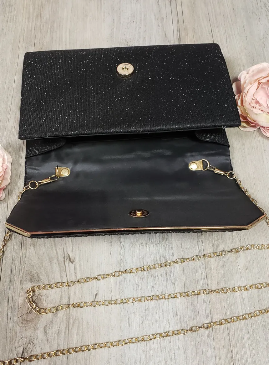 Petite pochette de soirée femme scintillante et pas chčre