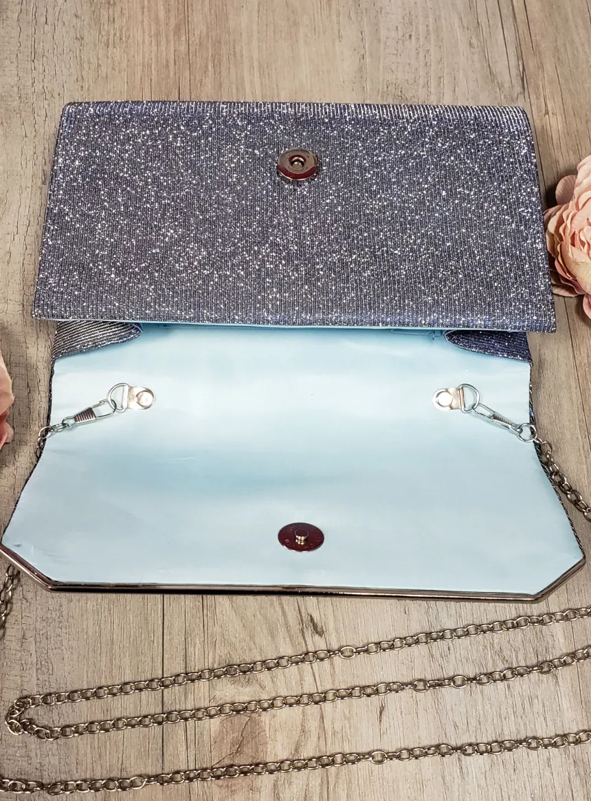Petite pochette de soirée femme scintillante et pas chčre