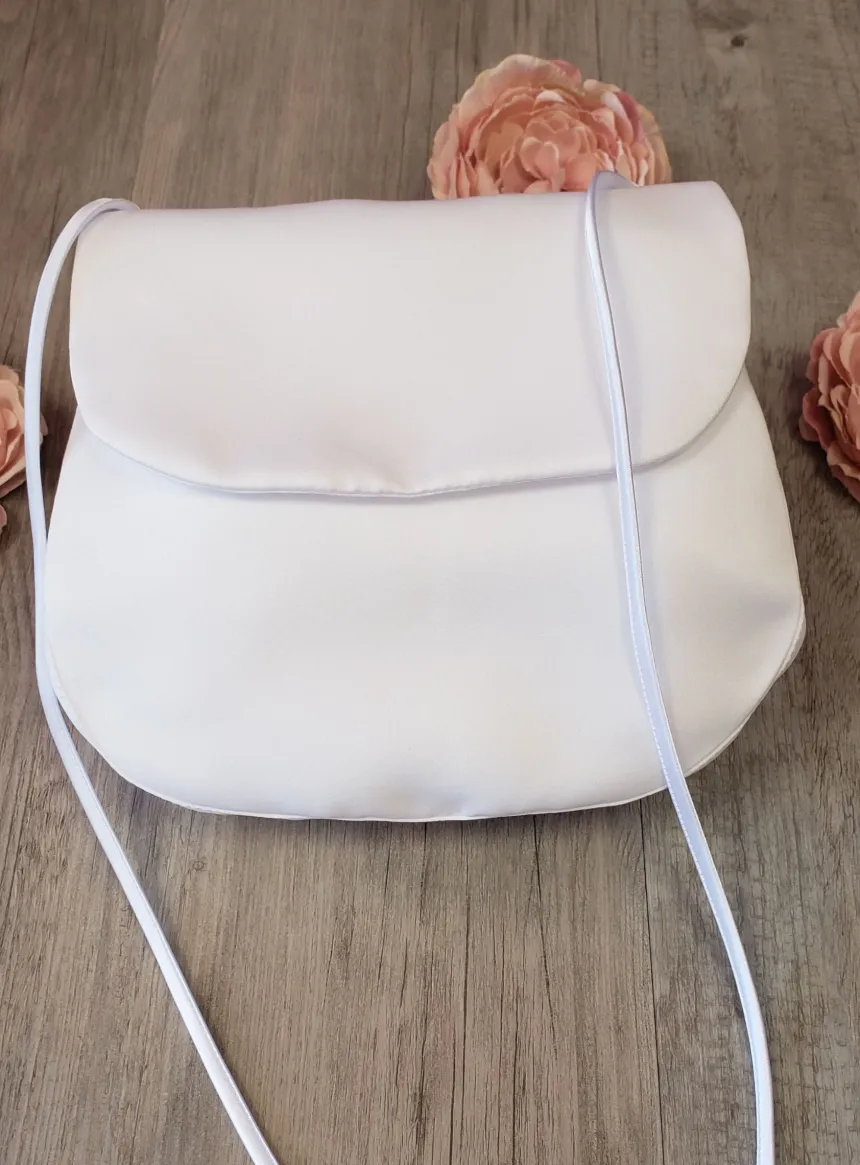 Pochette de mariage blanche ou ivoire