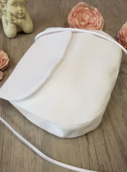 Pochette de mariage blanche ou ivoire