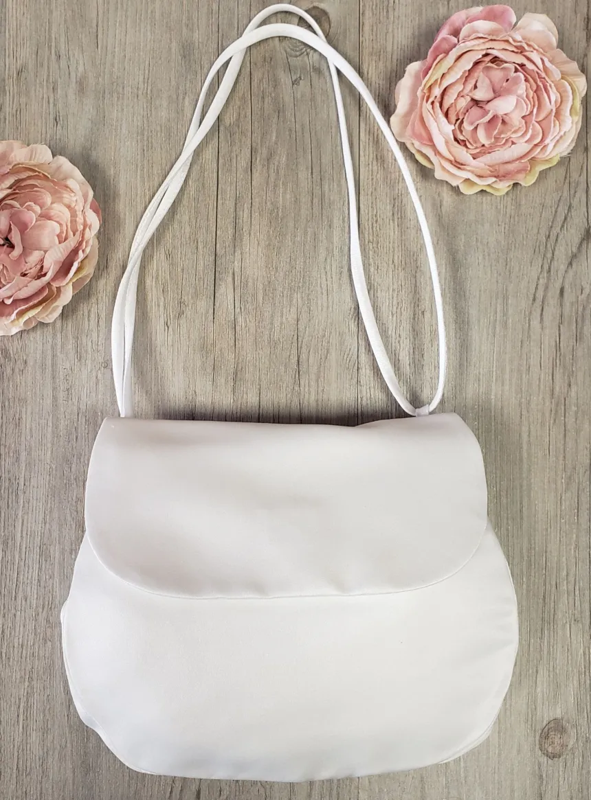 Pochette de mariage blanche ou ivoire