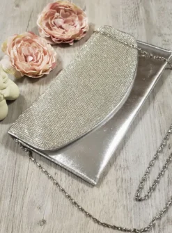 Pochette de soirée femme avec strass