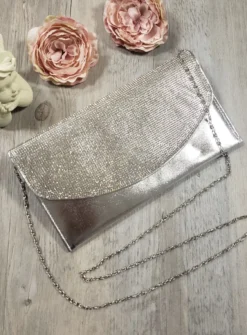 Pochette de soirée femme avec strass