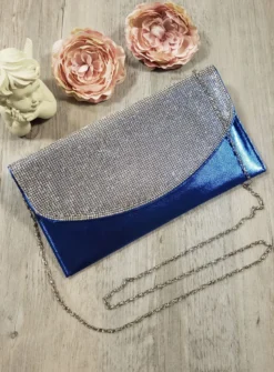 Pochette de soirée femme avec strass