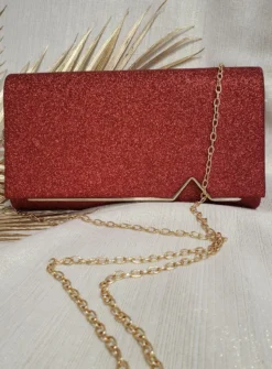 Pochette de soirée femme paillettes