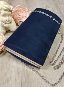 Pochette de soirée femme velours