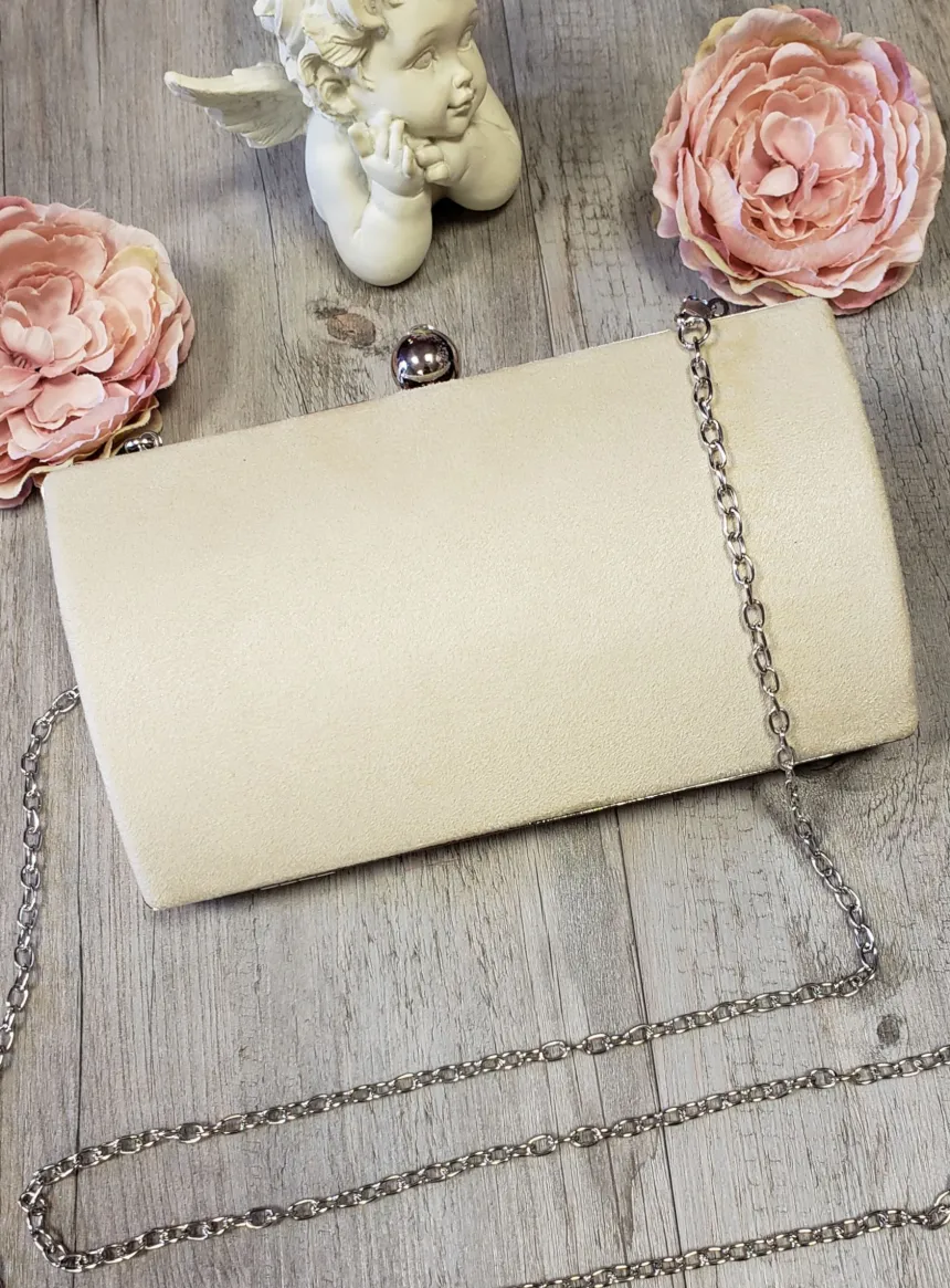 Pochette de soirée femme velours