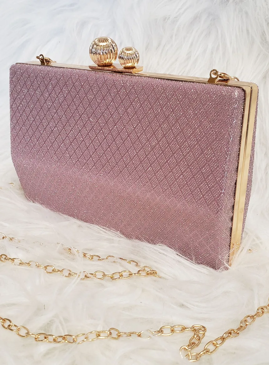 Pochette de soirée à paillette design