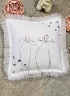 Porte alliances raffiné strass en fleur