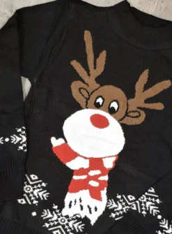 Pull Noël enfant renne