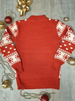 Pull Noël enfant étoile des neiges