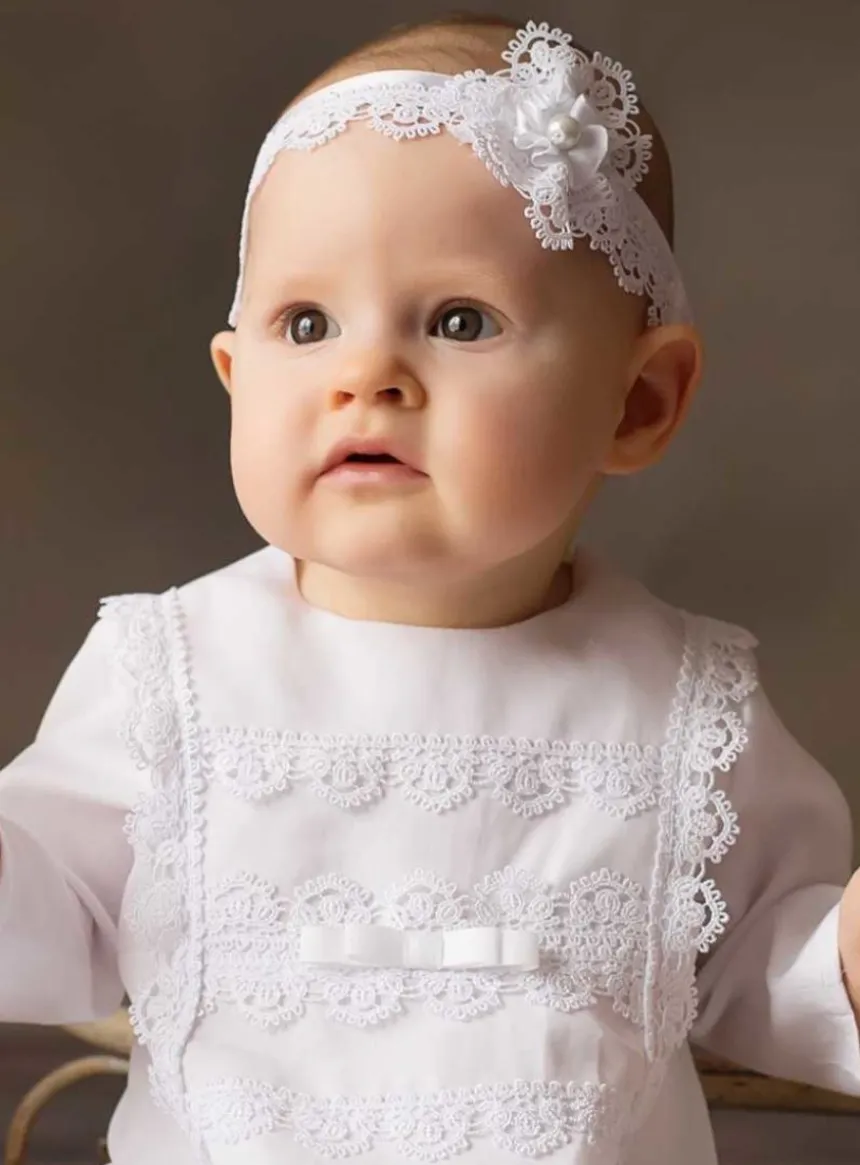Robe baptême bébé fille Collection Candice