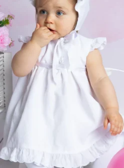 Robe baptême bébé fille Collection Rosie