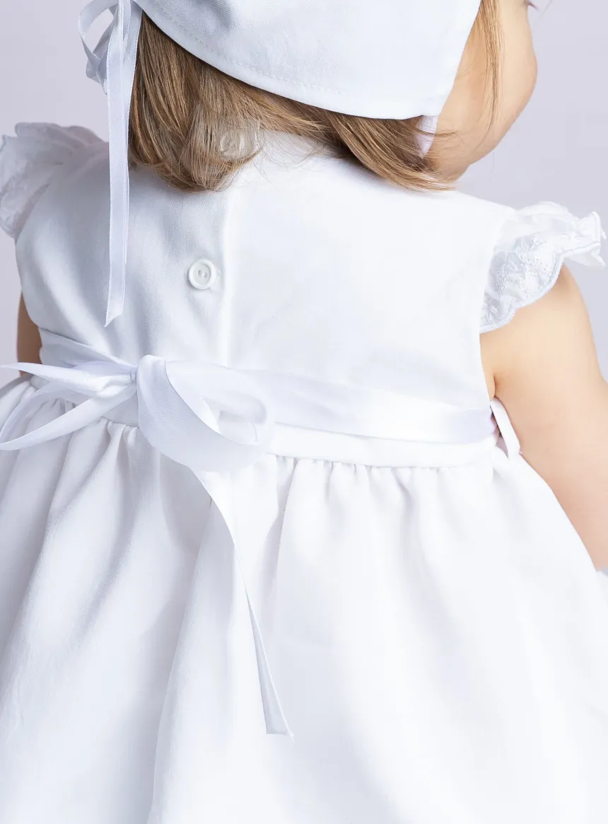 Robe baptême bébé fille Collection Rosie