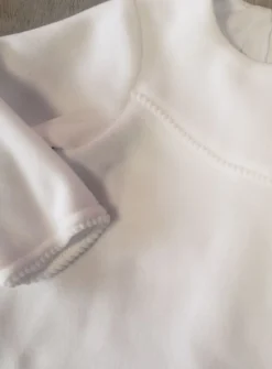 Robe baptême hiver polaire Océane