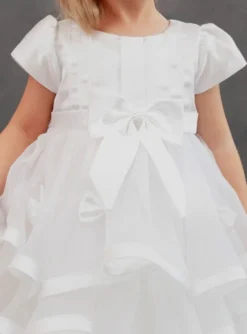 Robe bébé blanche Délicia