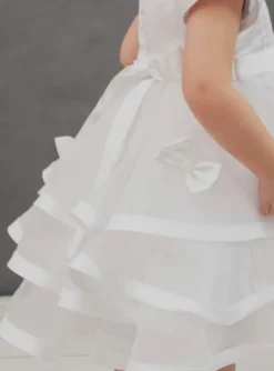 Robe bébé blanche Délicia