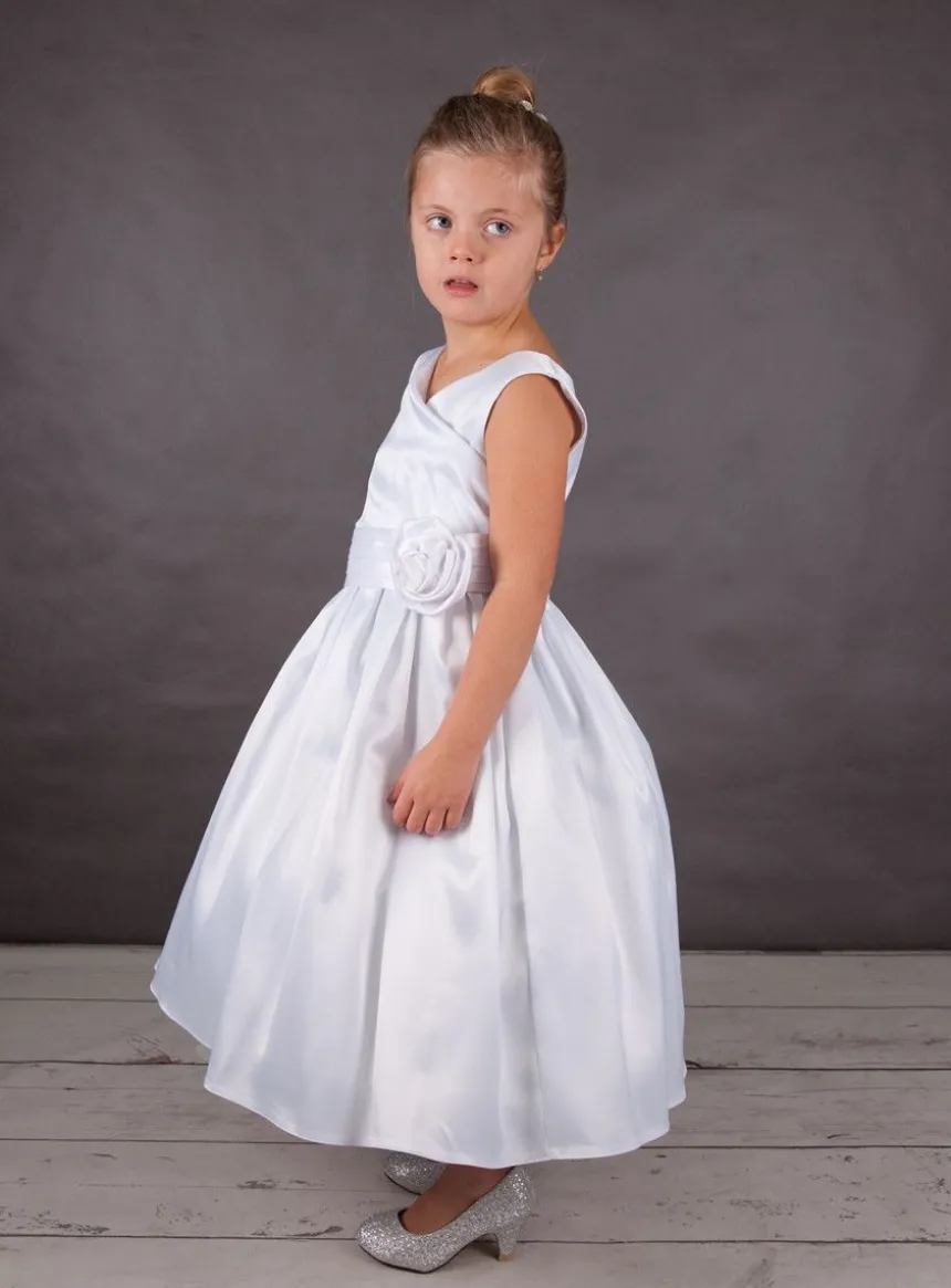 Robe blanche fille Margot