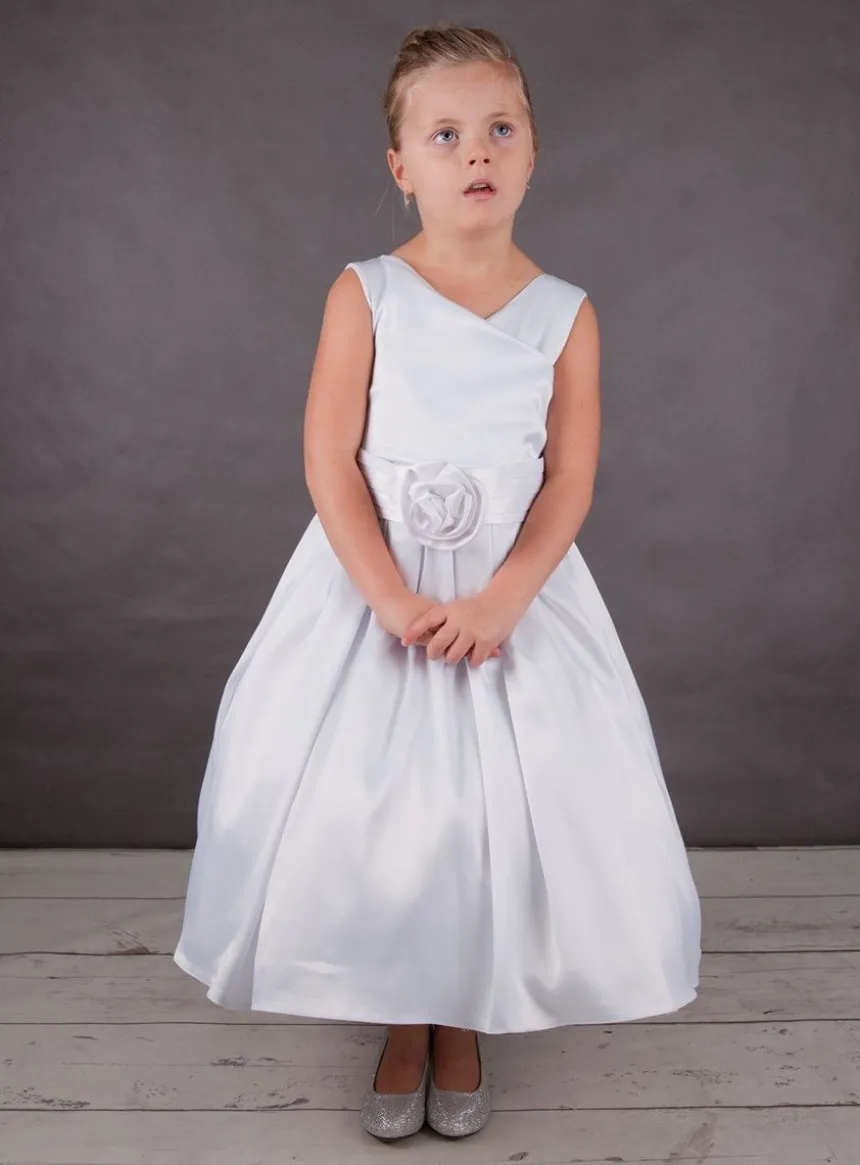 Robe blanche fille Margot