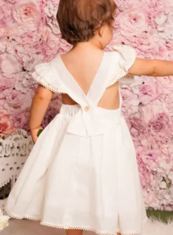 Robe bretelle cérémonie petite fille