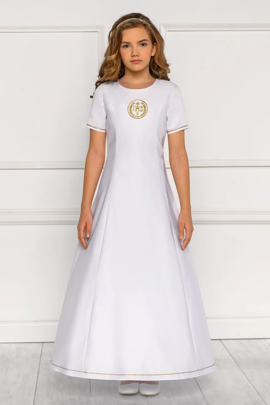 Robe communion enfant Tina - Collection Luxe