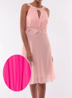 Robe courte femme Rose fushia