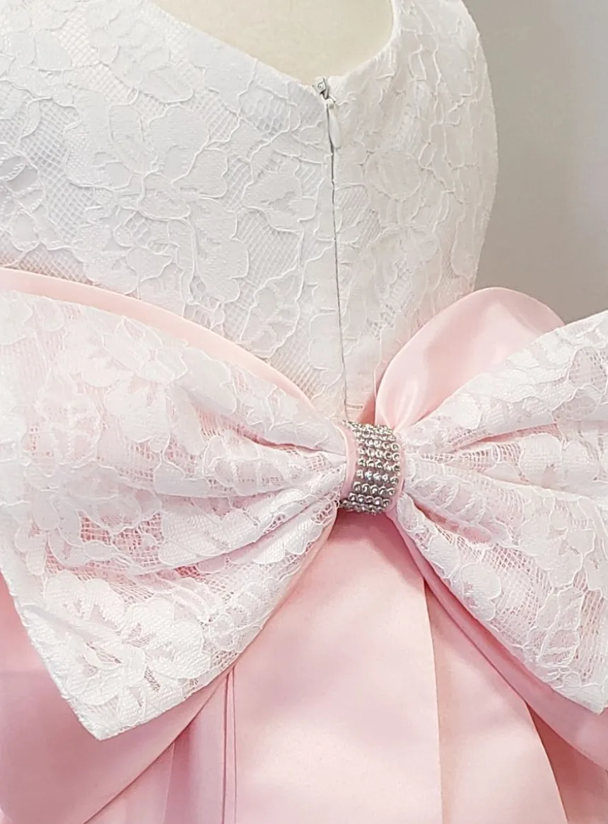 Robe cérémonie bébé + bandeau Joséphine