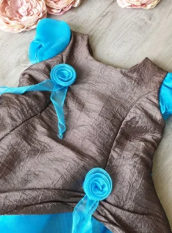 Robe cérémonie bébé Morganne marron +++ couleurs