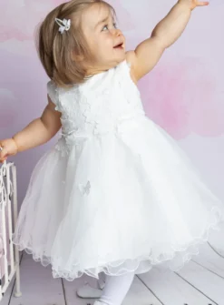 Robe cérémonie bébé papillon Marianne
