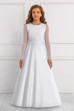 Robe cérémonie enfant Anna-Maria - Collection Luxe