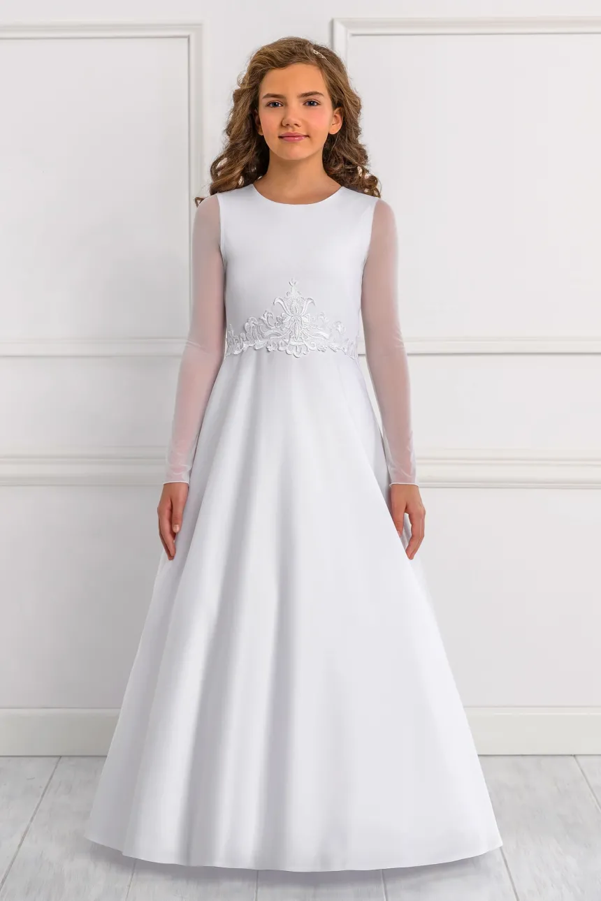Robe cérémonie enfant Anna-Maria - Collection Luxe