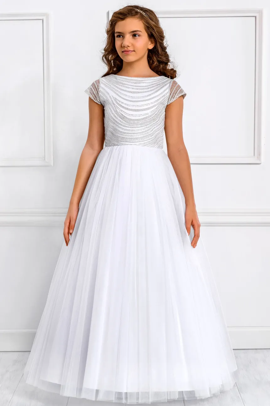 Robe cérémonie enfant Manuella - Collection Luxe