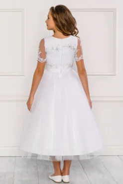 Robe cérémonie enfant Rosalie - Collection Luxe