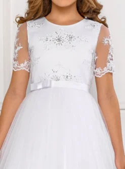 Robe cérémonie enfant Rosalie - Collection Luxe
